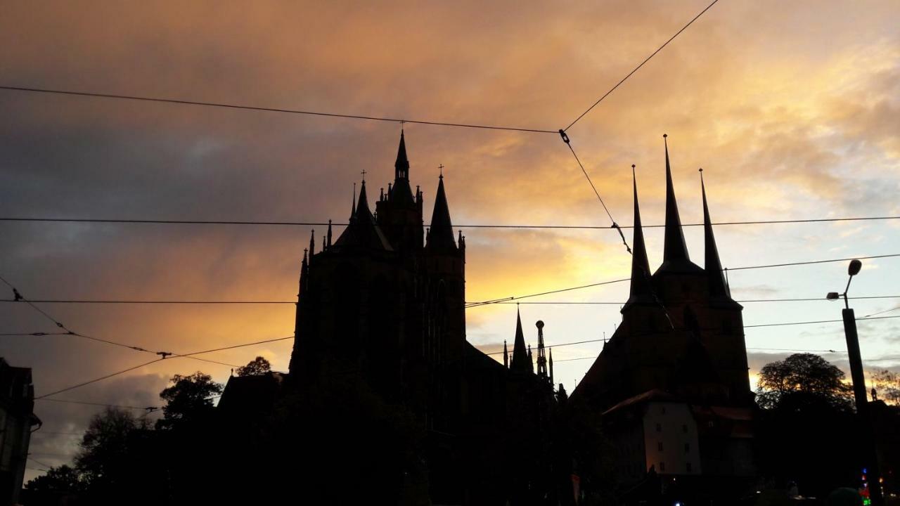 Zum Kleinen Riesen Leilighet Erfurt Eksteriør bilde